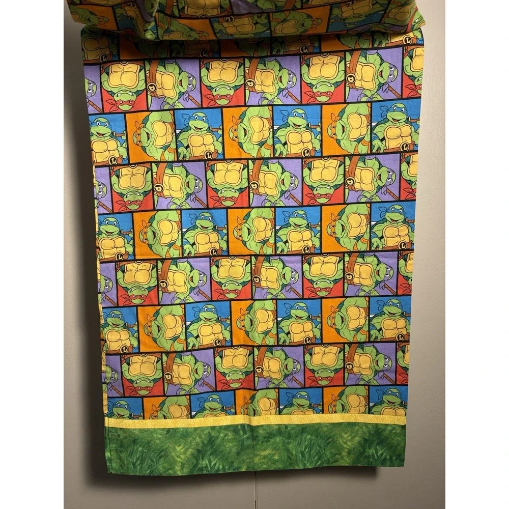 Teenage Mutant Ninja Turtles Pillowcases Set of 2 Handmade Standard Y2k 90s Kids